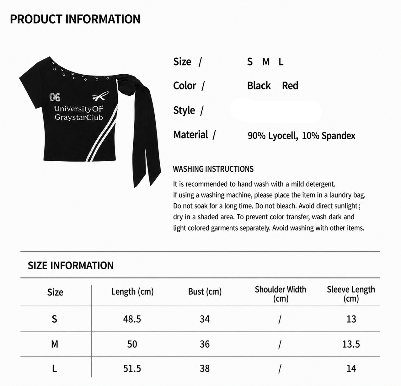 Sporty Cut-Out Lace-Up Asymmetrical Tee | Women's Niche Summer Short-Sleeve