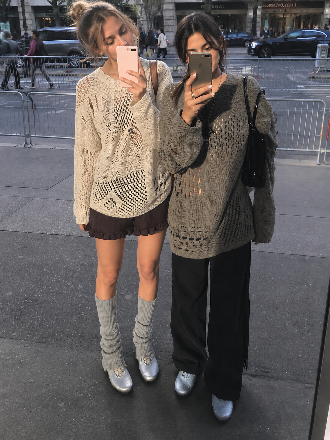 Asymmetrical Destroyed Knit Top
