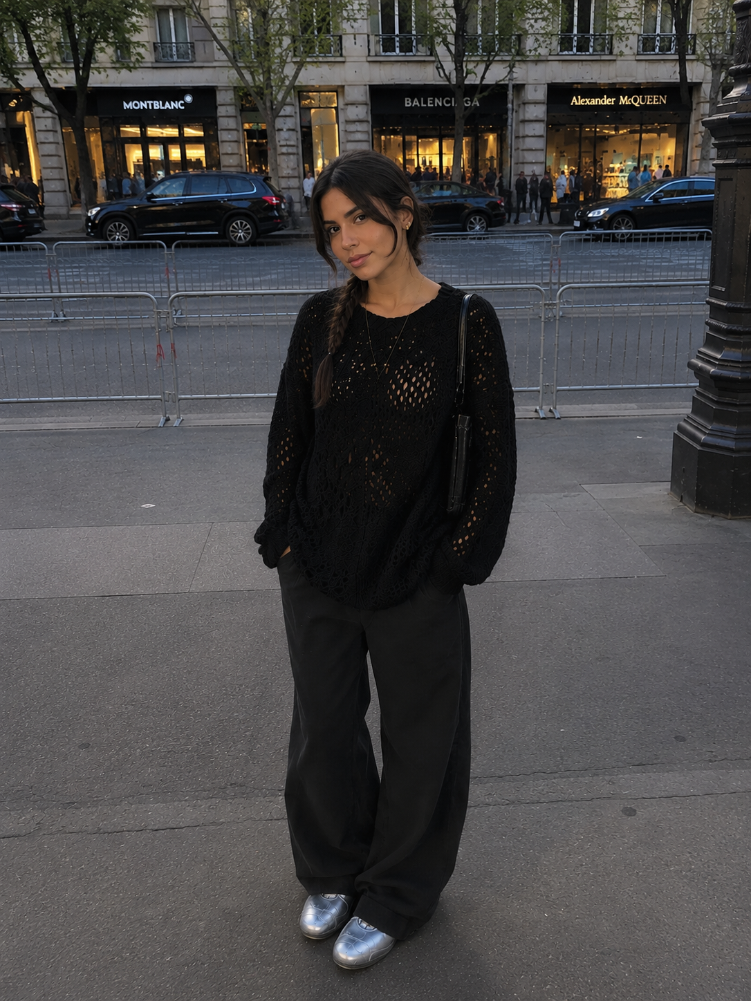 Asymmetrical Destroyed Knit Top
