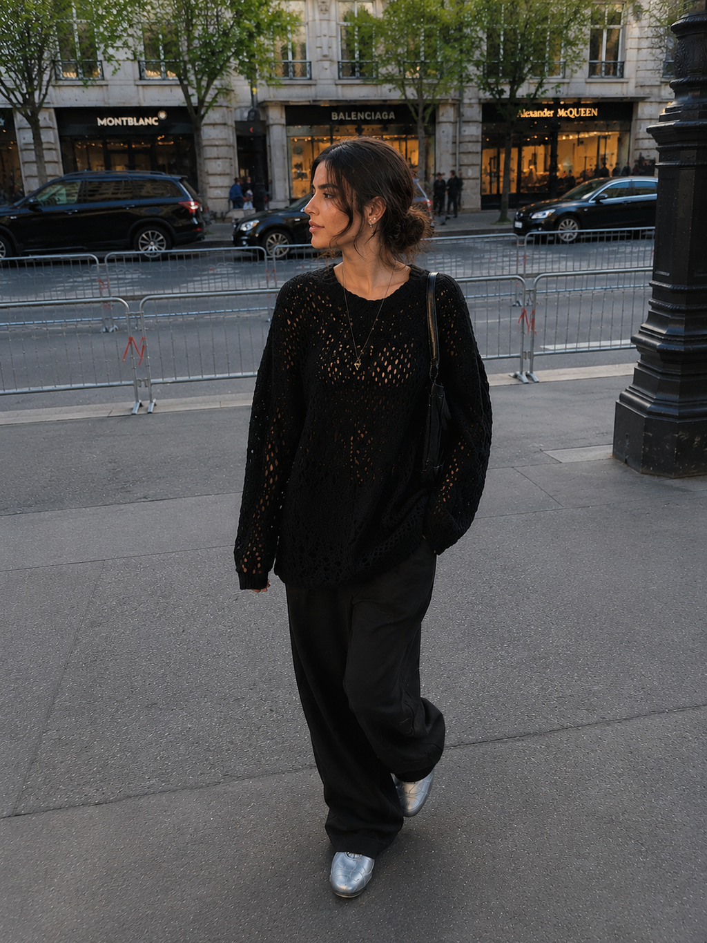 Asymmetrical Destroyed Knit Top