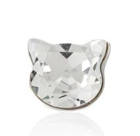 S925 Sterling Silver Cat Piercing Studs Earrings - 1 Piece